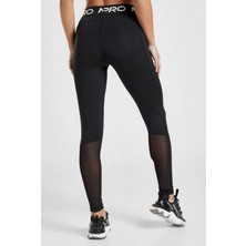 Nike Pro Normal Belli File Panelli Kadın Siyah Tayt