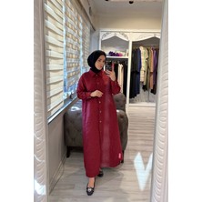 Invee 7039 Kapitone Kap - Bordo