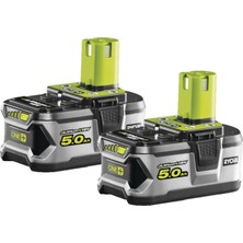 Ryobi RB18L50 18V 2X5.0AH Akü Seti (Şarj Cihazı Dahil Değildir.) (5133004803)