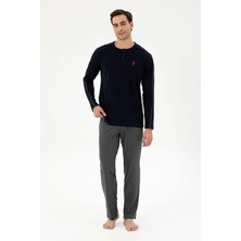 U.S. Polo Assn. Uzun Kol Erkek Pijama Takım 18836