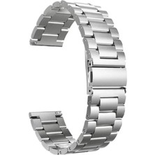Ekoodukkan Huawei Gt5 Gt4 Gt3 Gt2 46MM (22MM) Uyumlu Paslanmaz Çelik Metal Kordon
