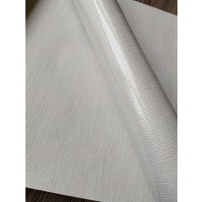 Hafif Kabartmalı Hava Alabilen Silinebilir Sade Duvar Kağıdı 5m2