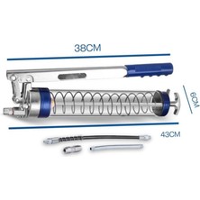 Midapo Seffaf Gres Pompası 800 cc