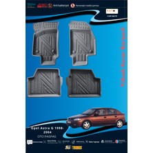 Opel Astra G 1998-2004  Için 5,5d Carbon Style Havuzlu Paspas - Tpe Malzeme