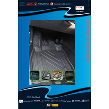 Trobus Volkswagen Golf 8 Manuel Vites  Için 5,5d Carbon Style Havuzlu Paspas - Tpe Malzeme