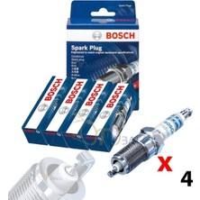 Bosch Hyundai Getz 1.3 Iridyum Buji Takımı 2003--2010