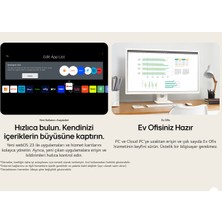 Lg Akıllı Tv- Monitör 27'' 70 Ekran Wi-Fi Bağlantılı Apple-Android Kablosuz Bağlantı Bluetooth Webos Full Hd IPS Akıllı Monitör+Logitech Kablosuz Klavye