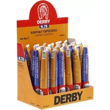 Artlantis Derby Yapıştırıcı 40 gr Tüp 2 Adet Kontakt Sıvı Yapıştırıcı Deri Kösele Lastik Kumaş Porselen Mobilya Yapıştırıcı