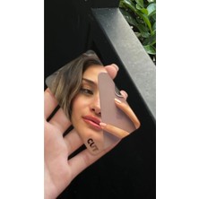 Cut Mirror Cüzdan Tipi Paslanmaz Çelik Ayna Şık ve Pratik Kullanım İçin Kredi Kartı Boyutunda