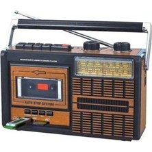 Radyo FP-319BT Bluetooth Usb+Sd+Fm Kaset Çalar Müzik Çalar Radyo