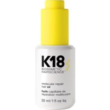 K18  K18 Molecular Repair Hair Oil - Onarıcı Saç Bakım Yağı 30 ml