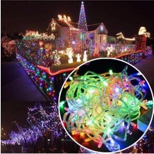 Mediterian 10mt Çok Renkli RGB Led Fişli Ağaç Dekoratif Aydınlatma, Animasyonlu Işıklandırma