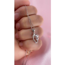 Neva Jewelry Anne Bebek Taşlı Ayak İzi Kolye