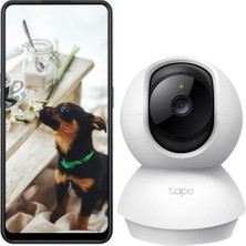 Tapo C210 2k 3mp Hareket Tespit ve Takibi 360° 9m Gece Görüşü Çift Yönlü Sesli İletişim Sesli Alarm Bulut / Yerel Depolama Bebek Ağlaması Tespiti İç Mekan Wi-Fi Güvenlik Kamerası