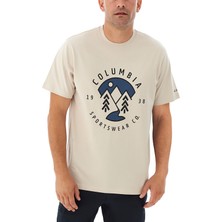 Columbia Bej Csc Naturally Boundless Erkek Kısa Kollu T-Shirt 9120881278_CS0388