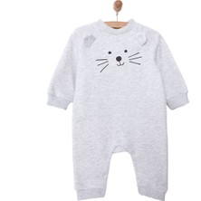HelloBaby HelloBaby Yenidoğan Unisex Figürlü Patiksiz Tulum Unisex