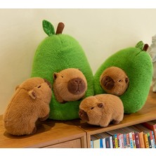 Luxixi 45C'M Kapibara Bebeği Kapibara Bebeği Peluş Oyuncak (Yurt Dışından)