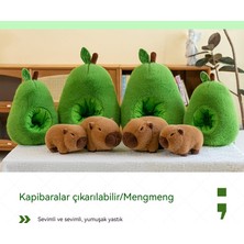 Luxixi 45C'M Kapibara Bebeği Kapibara Bebeği Peluş Oyuncak (Yurt Dışından)