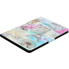 Puluzdg iPad 2024 Mini 6 Için Renkli Çizim Deri Tablet Kılıfı (Yurt Dışından)
