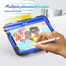 Puluzdg iPad 2024 Mini 6 Için Silikon + Pc Tablet Kılıfı (Yurt Dışından)