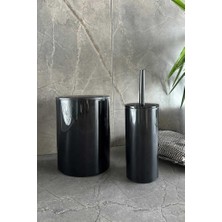 Primanova Flores 2'li Banyo Seti - Siyah