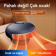 Xiaojiededian Araba Isıtıcı Araba 12V Kış Hızlı Isıtma Fanı Buğu Giderme Isıtma Isıtma (Yurt Dışından)