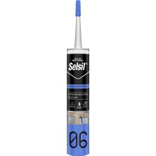Selsil Dış Cephe Nötr Silikon Beyaz 300 ml - 1 Adet