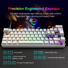 Sarftech T60  Kırmızı Switch Rgb Klavye Kablolu Gaming Oyuncu Klavyesi