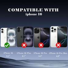 Ehio iPhone15 & iPhone16 Hayalet Gizlilik Cam Ekran Koruyucu Tam Kaplayan Anti-Static (2 Adet)