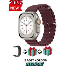 Bunnys Samsung Galaxy M22 Uyumlu Akıllı Saat Watch Ultra2 49MM Kordon Hediyeli - Son Versiyon