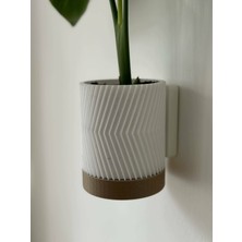 Alseka 3'lü Modern Duvar Saksısı