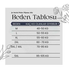 Cepsiz Kışlık Polar Kadın Pijama Altı Tek Alt JE33 - Çorap Hediyeli
