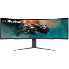 49 Lg 49GR85DC-B Va 1ms 240HZ 2xhdmı 1xdp Dual Qhd 5120X1440 Freesync Curved Vesa Sıyah Gamıng