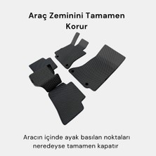 Evanotion Mercedes Benz Eqs Uyumlu Araca Özel Akıllı Paspas Eva Paspas Hücreli Paspas Kırmızı