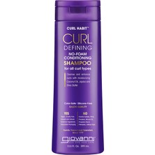 Giovanni Curl Habit Bukle Belirginleştirici Köpüksüz Bakım Şampuanı 399ML