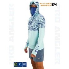 Fujin Pro Angler S24 Buff&hoodie Izohips Mint Large (L)