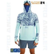 Fujin Pro Angler S24 Buff&hoodie Izohips Mint Large (L)