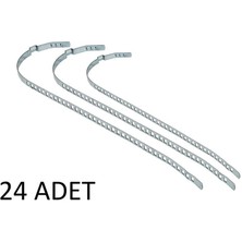 AFT AKS KÖRÜK KELEPÇESİ UNİVERSAL 9MM UZUN PKT 24 LÜK PASLANMAZ GALVENİZLİ SAÇ (24 ADET)