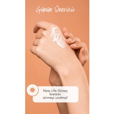 New Life Yüz ve Vücut Besleyici Güneş Koruyucu Krem Spf 50+ (Yeni Nesil) - 100ml - New Generatıon