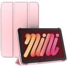 Pangniu Pc 3 Katlanır Tutucu Tablet Deri Kılıf iPad Mini 2024 / Mini 6 Için (Yurt Dışından)