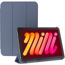 Pangniu Pc 3 Katlanır Tutucu Tablet Deri Kılıf iPad Mini 2024 / Mini 6 Için (Yurt Dışından)