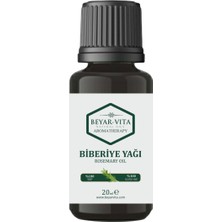 Beyar Vita Biberiye Yağı 20 Ml,(Uçucu Biberiye Yağı, Saf ve  Karışımsız)