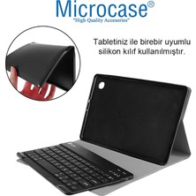 Microcase Samsung Tab S10 Ultra 14.6 Inch Tablet Uyumlu Bluetooth Klavyeli Standlı Kılıf - BKK16