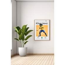 Bs Baskı A3 Ronaldınho Baskılı Poster