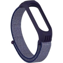 Ekoodukkan Xiaomi Mi Band 7/6/5/4/3 Uyumlu Kumaş Cırtlı Kordon Kayış