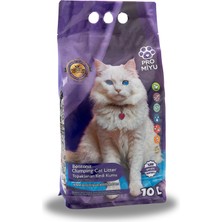 2X10 Litre Lavanta Kokulu Doğal Bentonit Kedi Kumu Premium Cat Litter Tozsuz ve Süper Topaklanan