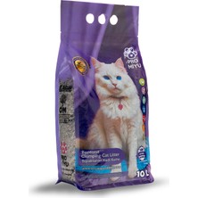 2X10 Litre Lavanta Kokulu Doğal Bentonit Kedi Kumu Premium Cat Litter Tozsuz ve Süper Topaklanan