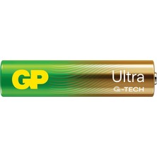 GP G-Tech Ultra Alkalin AA - LR6 Boy  Kalem Pil 1.5V 12'li Ambalaj