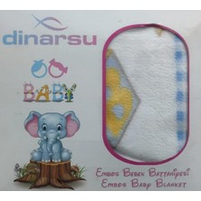 Dinarsu Embos Bebek Battaniyesi 100 x 120 cm