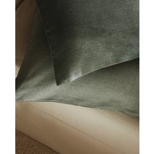 Zara Home Düz Renkli Kırlent Kılıfı   (30  x  50  cm ) Yeşi?l